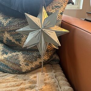 Hearth & Hand Metallic Star tree topper
